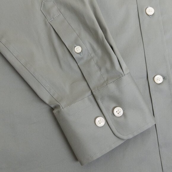 Tiger of Sweden Adley Shirt Button Up Light Khaki Green Size 42 / Large Slim NEW - Picture 8 of 13